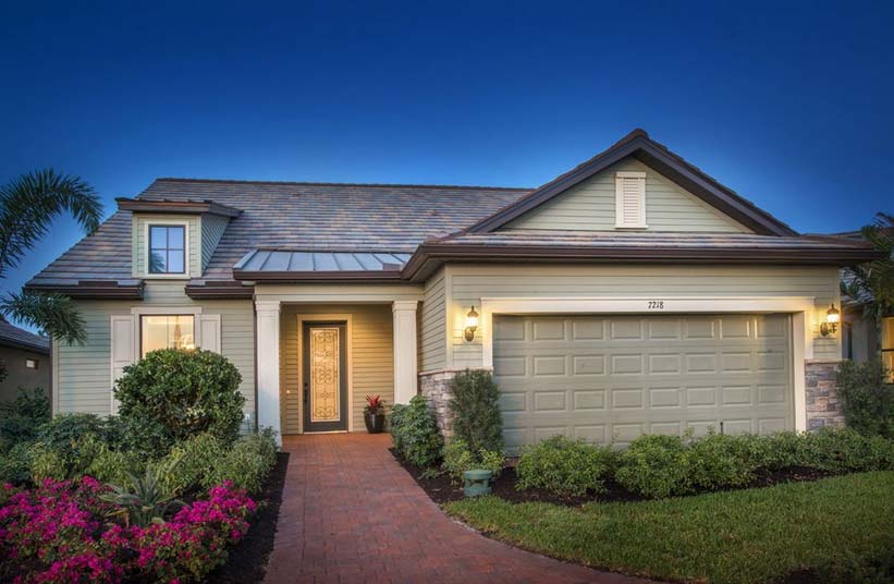 Martin Ray Model Home in Bridgetown at The Plantation, Fort Myers, by Pulte
